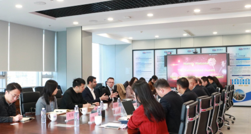 瑞典Cetasol公司到访盛航股份开展技术专项交流